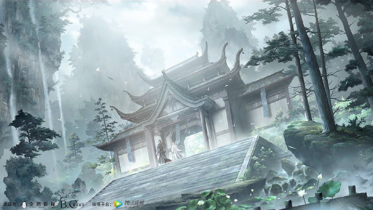 Mo Dao Zu Shi【魔道祖師動畫第一季ED片尾曲】問琴(完整版）繁中CC字幕