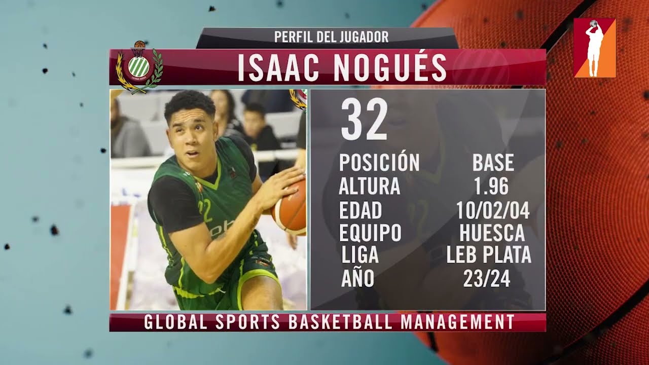 ISAAC NOGUÉS ('04 - BASE - 1.96m) - HIGHLIGHTS 23/24 - GSBM