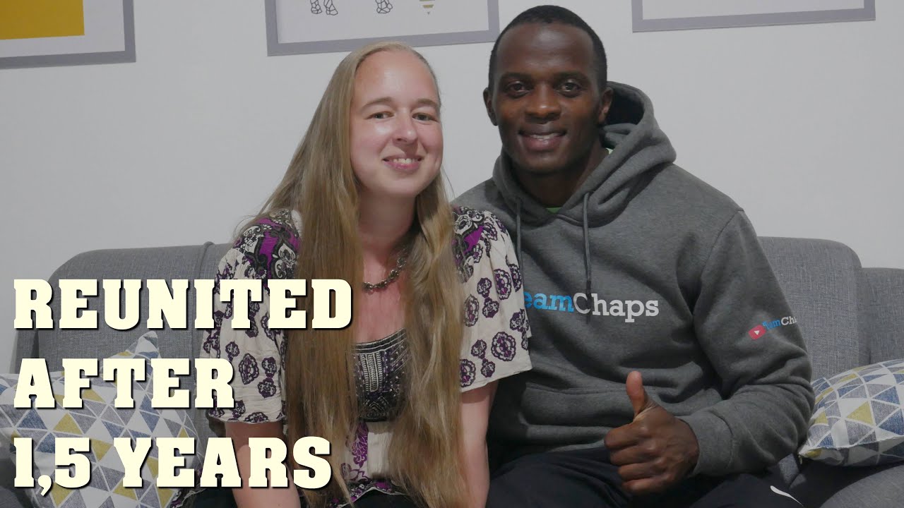 INTERRACIAL COUPLE REUNITING AFTER 1,5 YEARS | LONG DISTANCE RELATIONSHIP