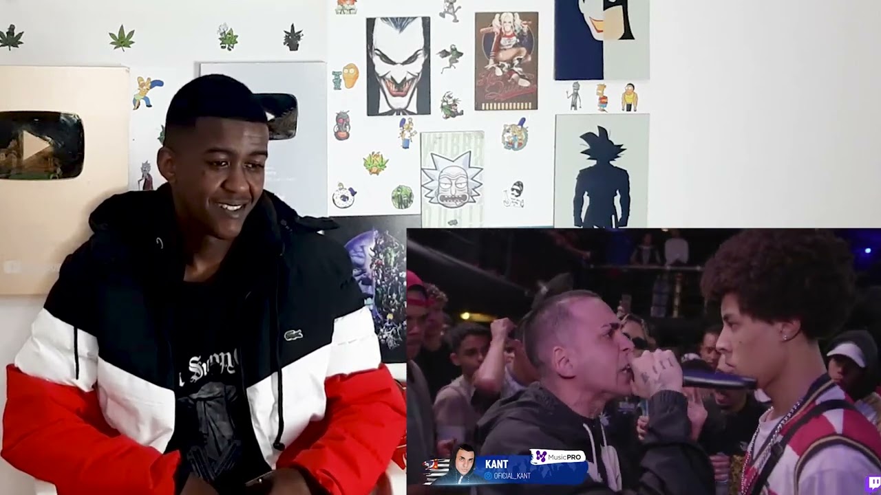 Jhony REACT - MAGRÃO X KANT - Semifinal ( BGLH sincero )