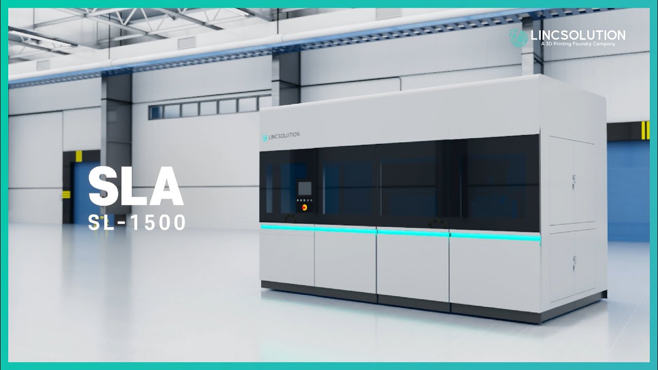 (ENG) Large SLA 3D Printer - LINK SL 1500 | Lincsolution