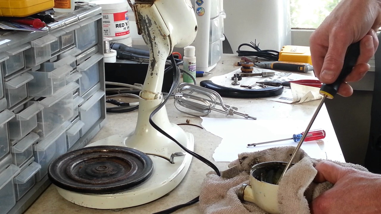 Vintage Hamilton Beach Model G Restoration Part 1 disassembly