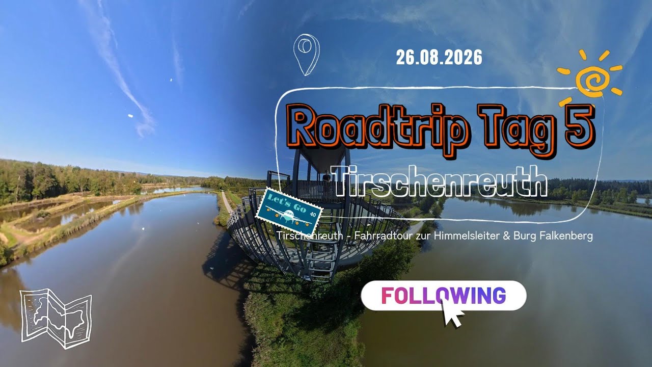 Sommer Roadtrip 2025 Tag 5 - Tirschenreuth, Burg Falkenberg - MTB Tour #dachzeltwoody #mtb #vlog