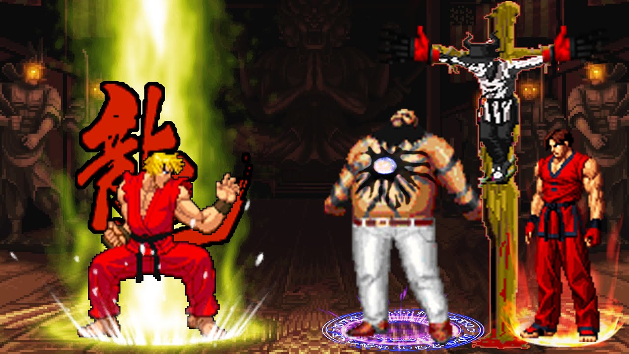 [KOF Mugen] Daigo Ken Vs Super Korean Team