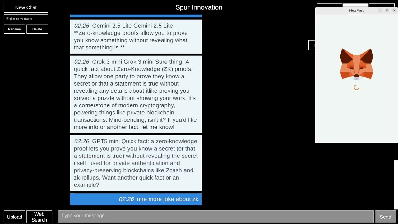 zk lock payment method on multi-ai platform / infrastructure