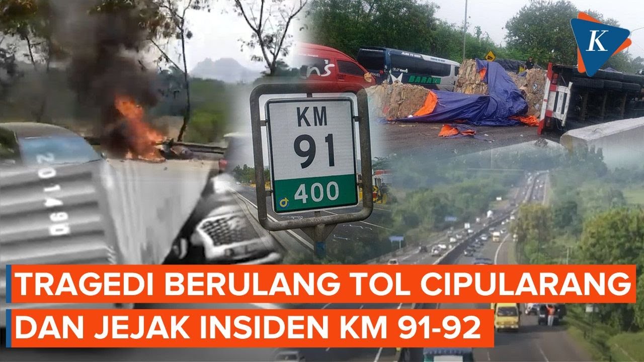 Jejak Tragedi Tol Cipularang dan Km 91-92 yang Kerap Memakan Korban