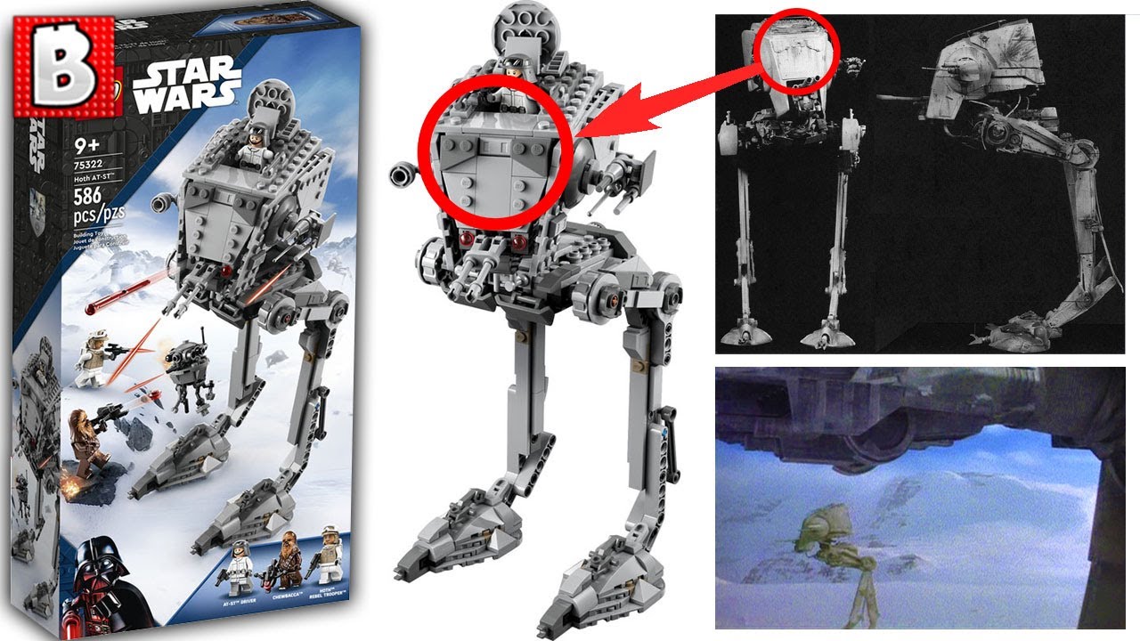 Why The New LEGO AT-ST Looks So Funny