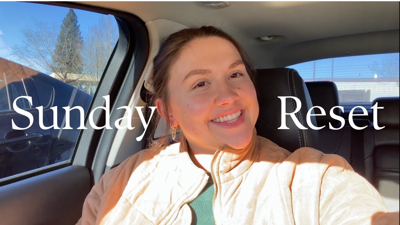 SUNDAY RESET - meal prep, trying new recipes, workouts & yap sessions
