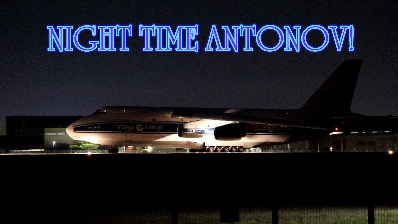 LOUD VOLGA DNEPR ANTONOV - Night Time Departure from Melbourne Airport