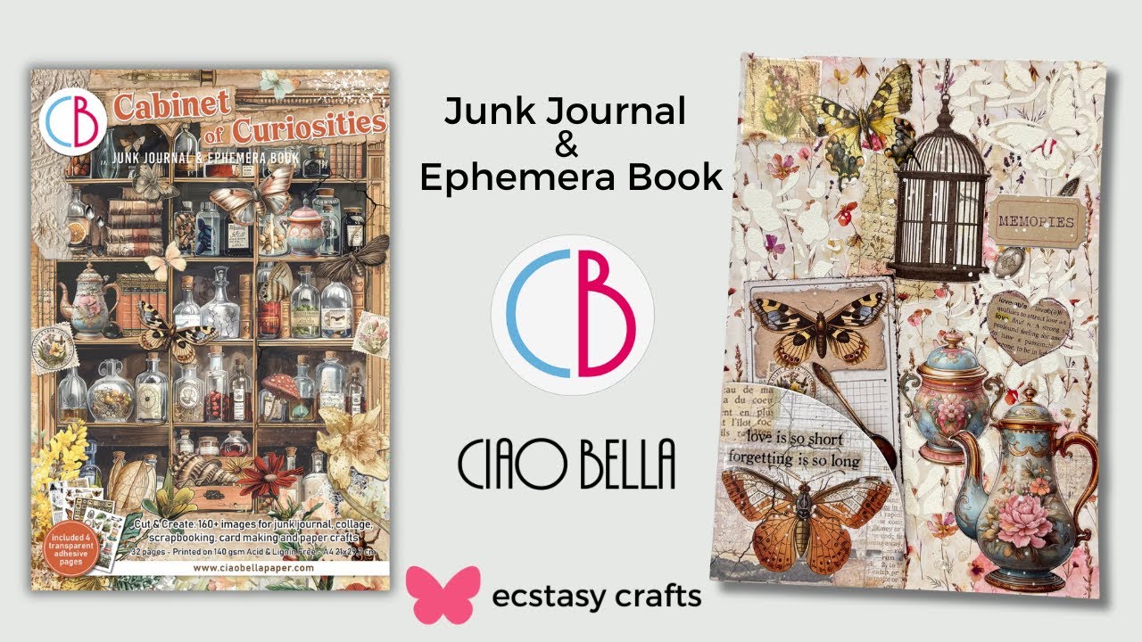 Ciao Bella Junk Journal and Ephemera Book