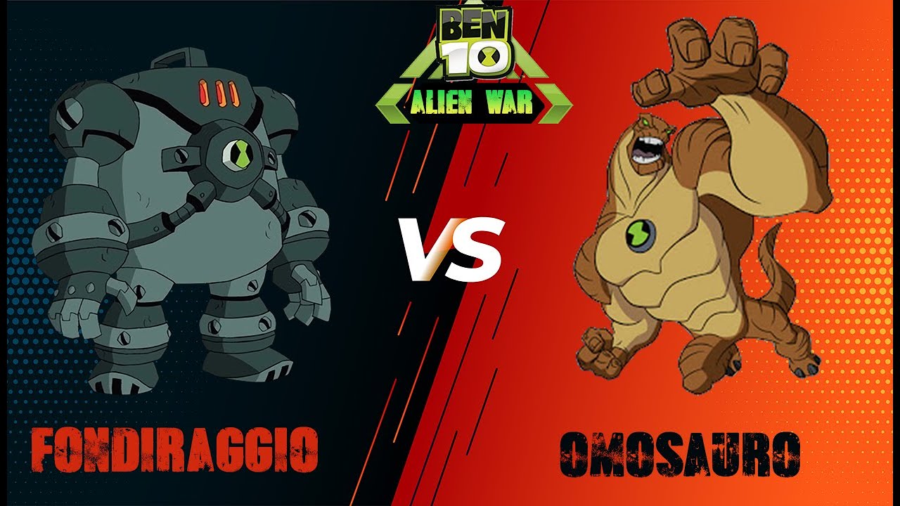 Ben 10 - Omosauro vs Fondiraggio Alien War (ITA)