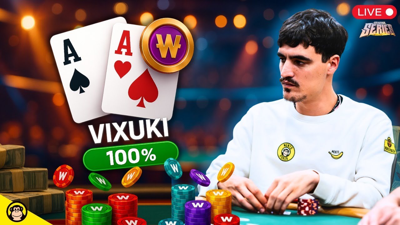 WINAMAX SERIES CON VIXUKI! A POR LA BOTELLA!!