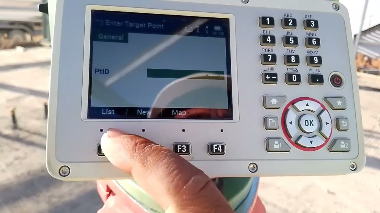 Resection Method Leica TS 07  || Leica Total station Training in Urdu|| Surveyor work in ksa