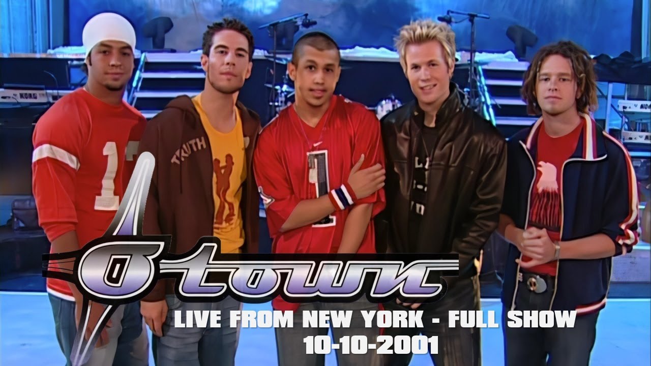 O-Town: Live From New York 10-10-2001 4K 60fps AI Upscale