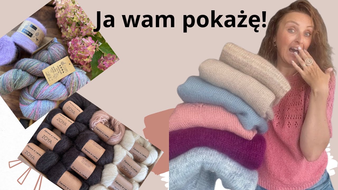 76.Ja wam pokażę!!! - czyli projekty, których jeszcze nie pokazywałam i plany na wrzesień 🧶