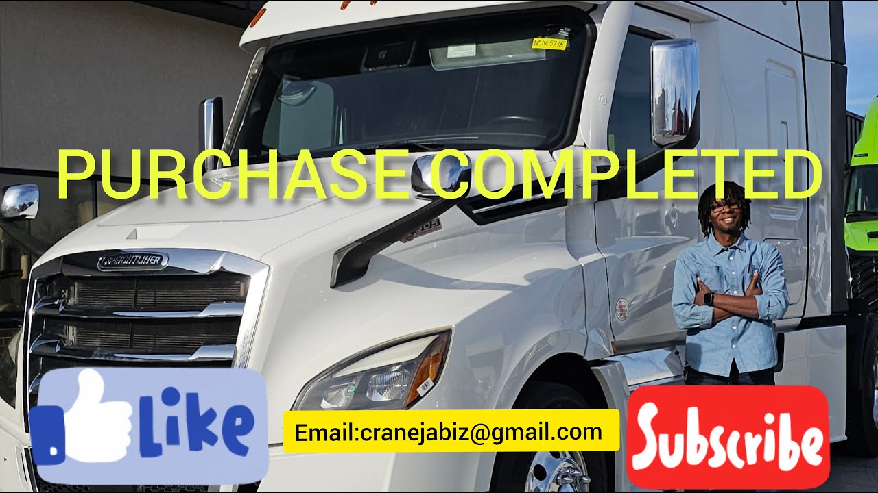 Buying a semi-truck at Lone Mountain pt 2: Truck inspection and signing.