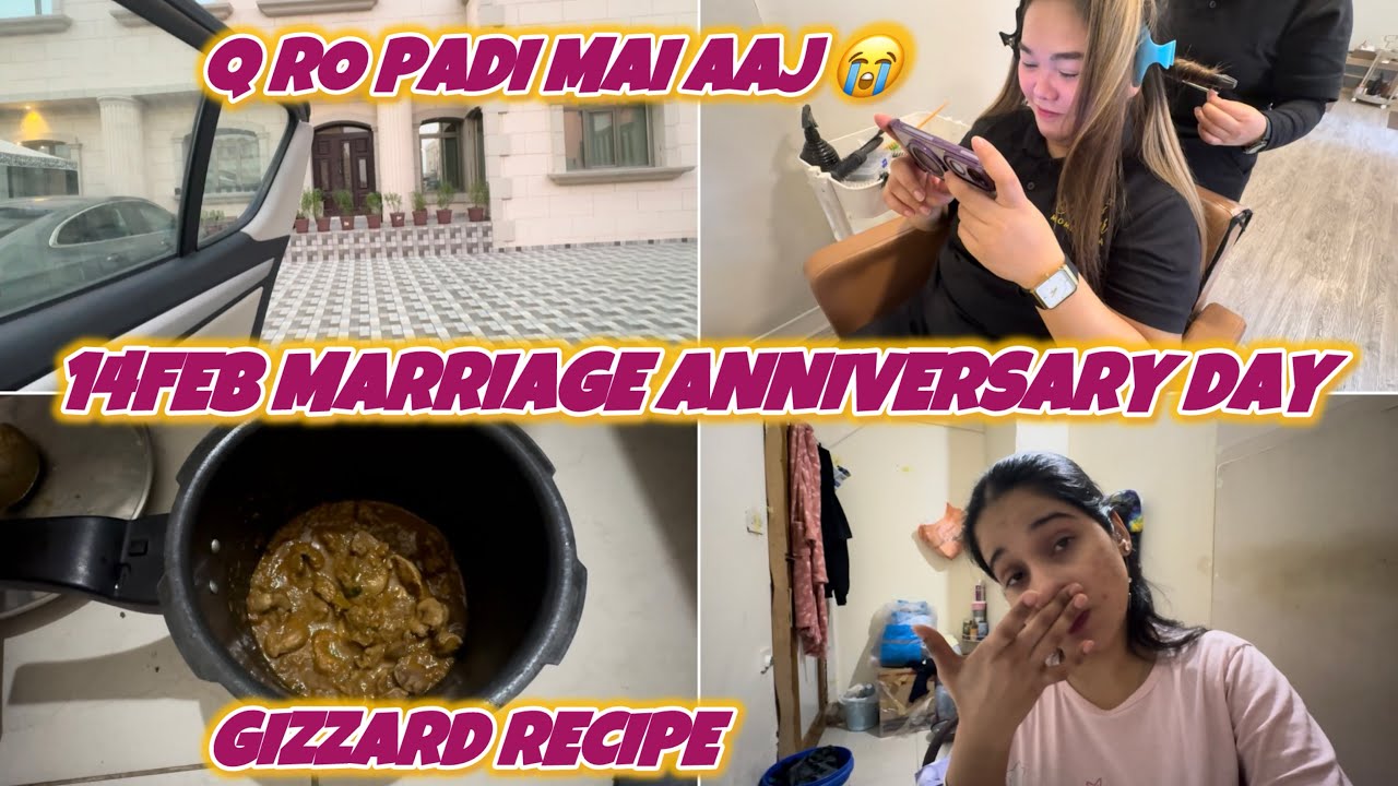 14feb meri marriage anniversary 🥹kismat pr hasu ya rou apni 😭q padi mai aaj #aliyavlog 