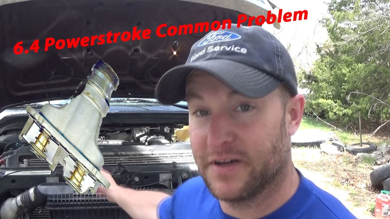 6.4 Powerstroke Thermostat Replacement P0128