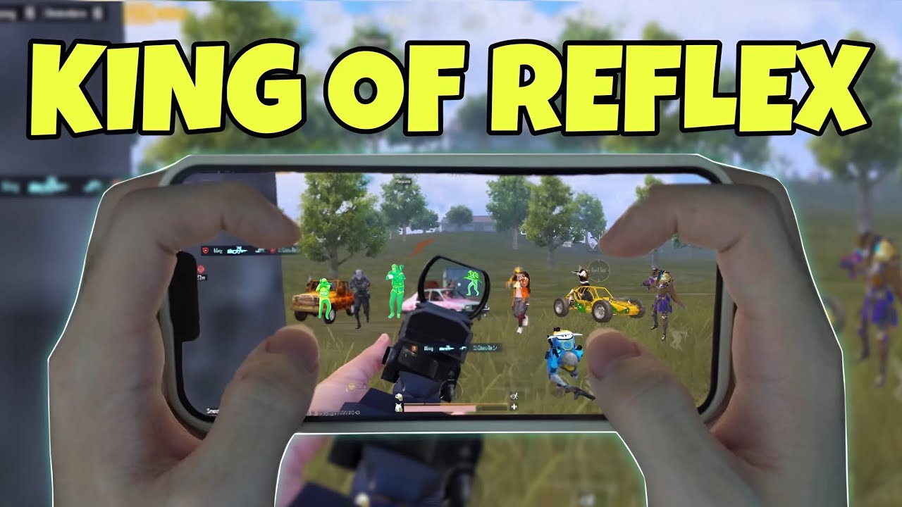 KING of REFLEX🔥Handcam PUBG Mobile 5 Finger Fastest Player | PUBG BGMI