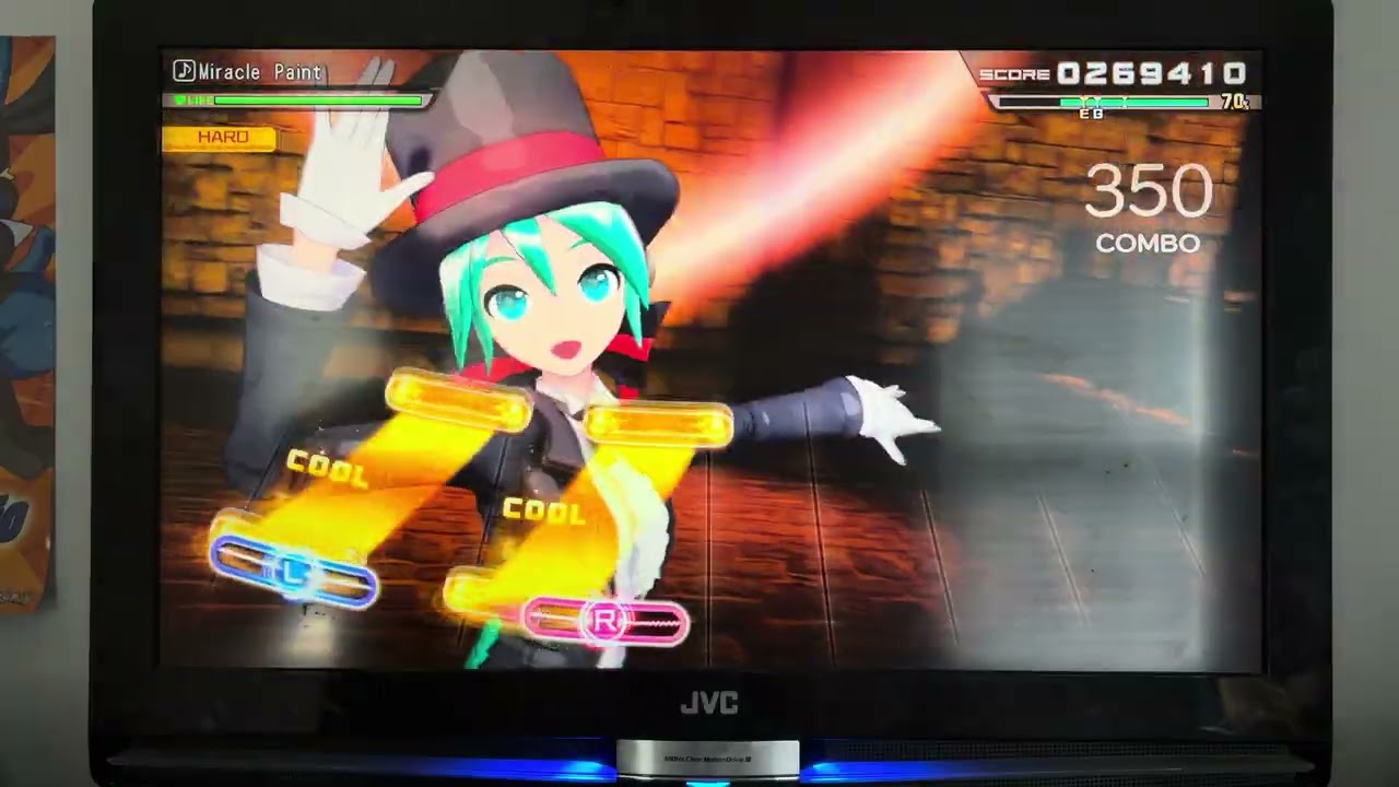 Hatsune Miku: Project DIVA Mega Mix - Miracle Paint - (Hard/Perfect) [ALL COOL]