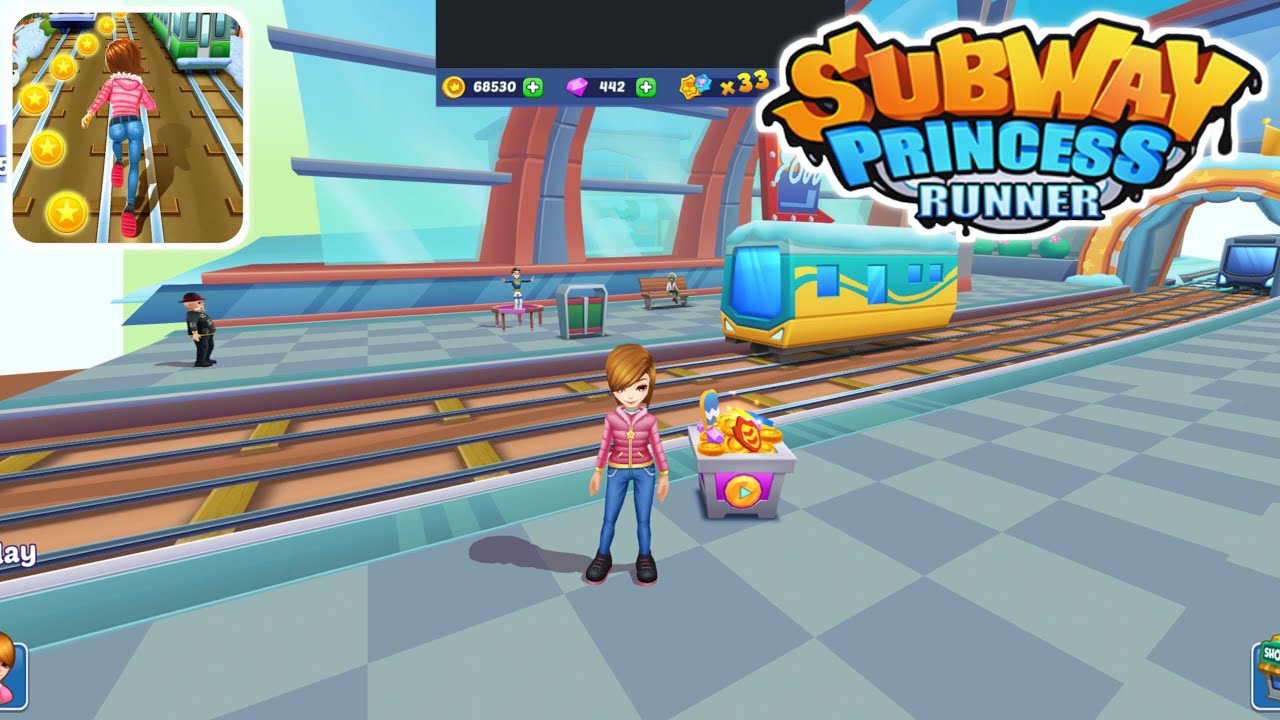 Игра Subway Princess Runner - Люси на Android