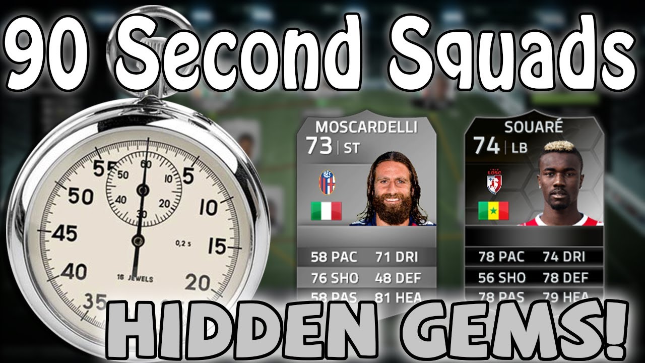 FIFA 14 - 90 Seconds Squads - HIDDEN GEM SILVERS feat. JESUS