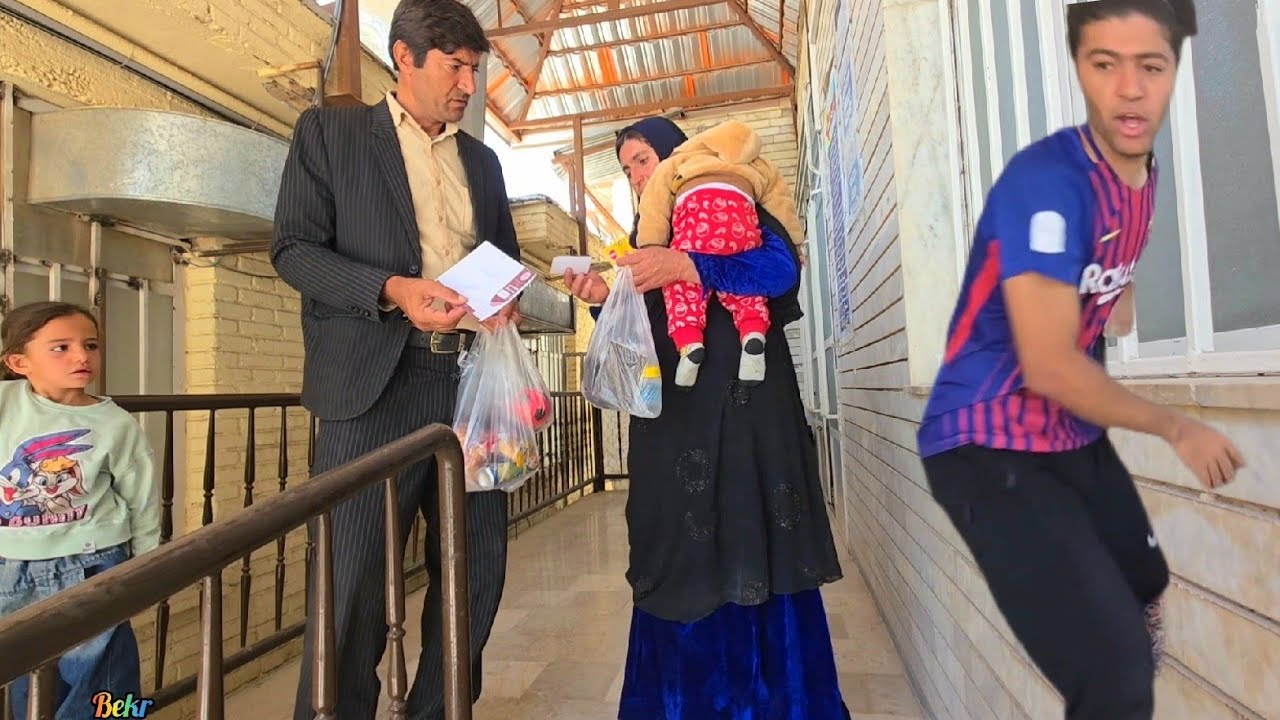 Disputes between Mohammad and her family: Najmeh illness and hospital visit