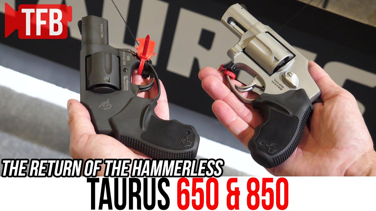 Taurus возвращает бескурковые револьверы 650 и 850 | SHOT Show 2025