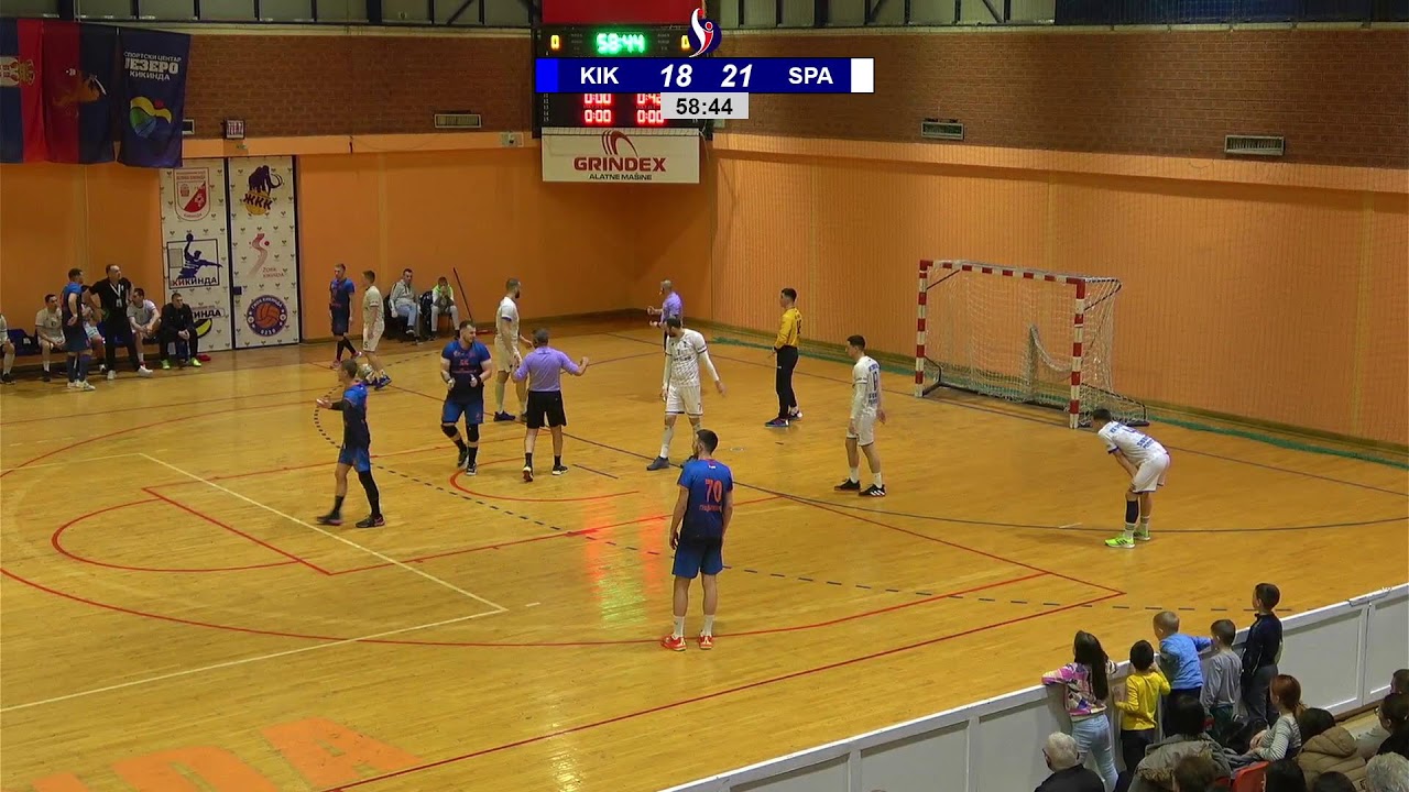 SBRL 12. kolo / SC / RK Kikinda Grindex - RK Spartak
