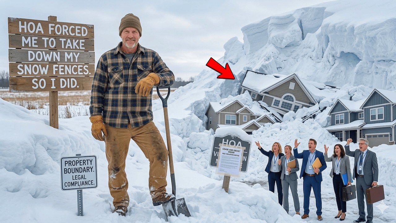 Меня заставили демонтировать снежные ограждения — товарищество собственников жилья исчезло под сн...