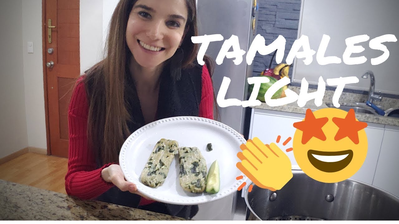 Tamales  veganos y light