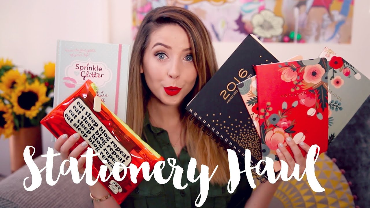Stationery Haul | Zoella