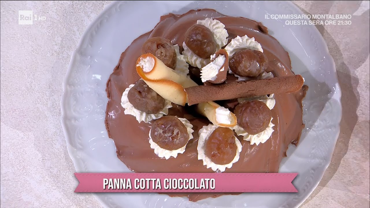 Panna cotta cioccolato e castagne - È sempre mezzogiorno - 08/11/2023