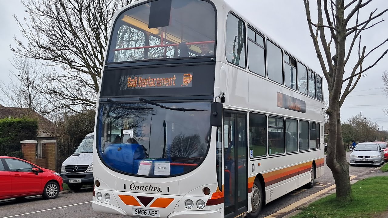 Onboard DB Coaches Wright Gemini VolvoB7TL 1 SN56 AEP