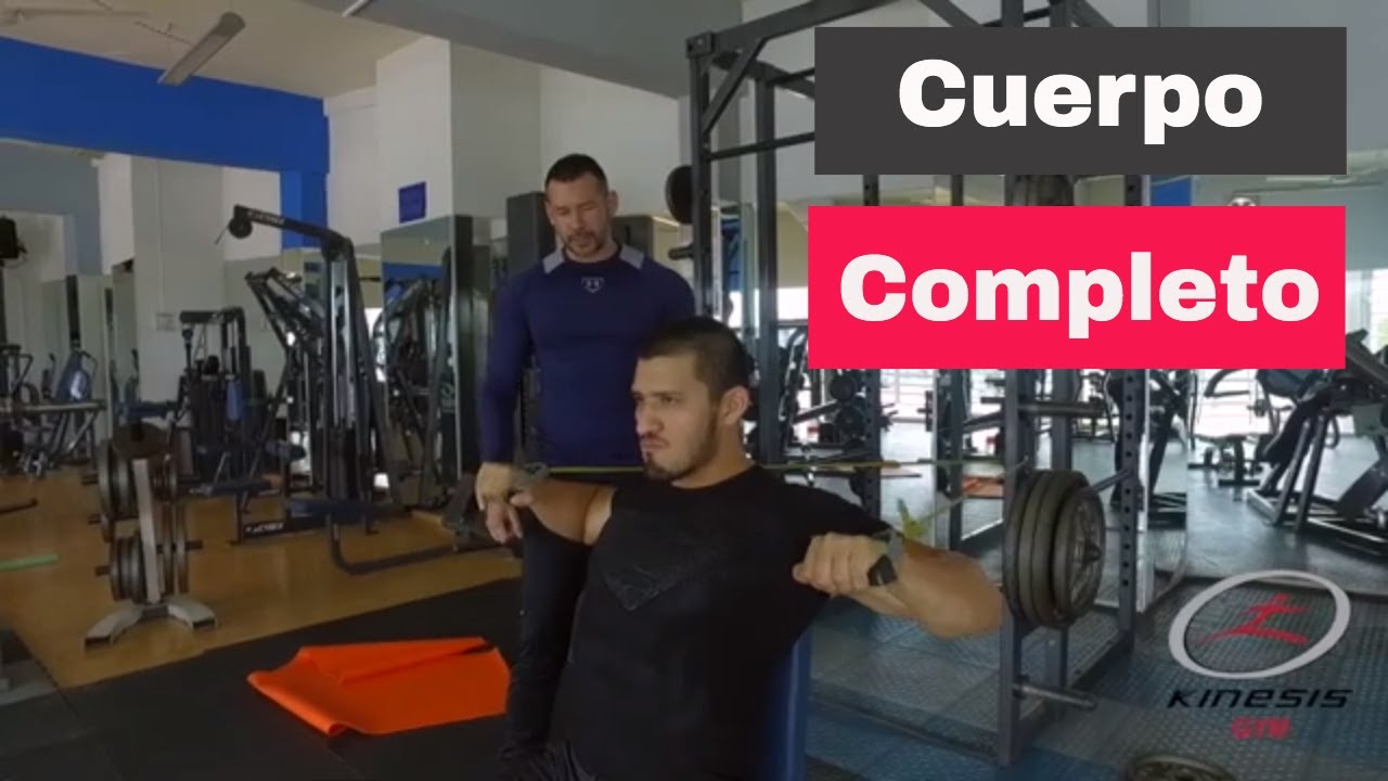 Rutina de Cuerpo Completo en Casa para Principiantes Kinesis Gym - Cuerpo Completo con Ligas