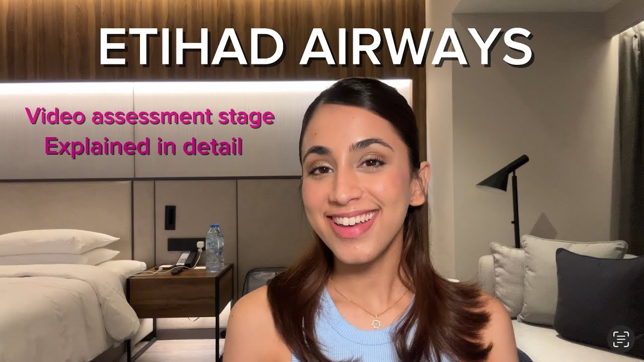 Etihad airways Video assessment/ virtual assessment round explained in detail '✈️
