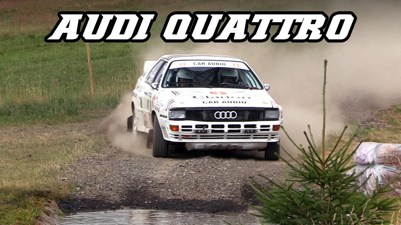 Audi Quattro A1 & A2 | 5-cyl. sounds, Drifts, Jumps & Turbos