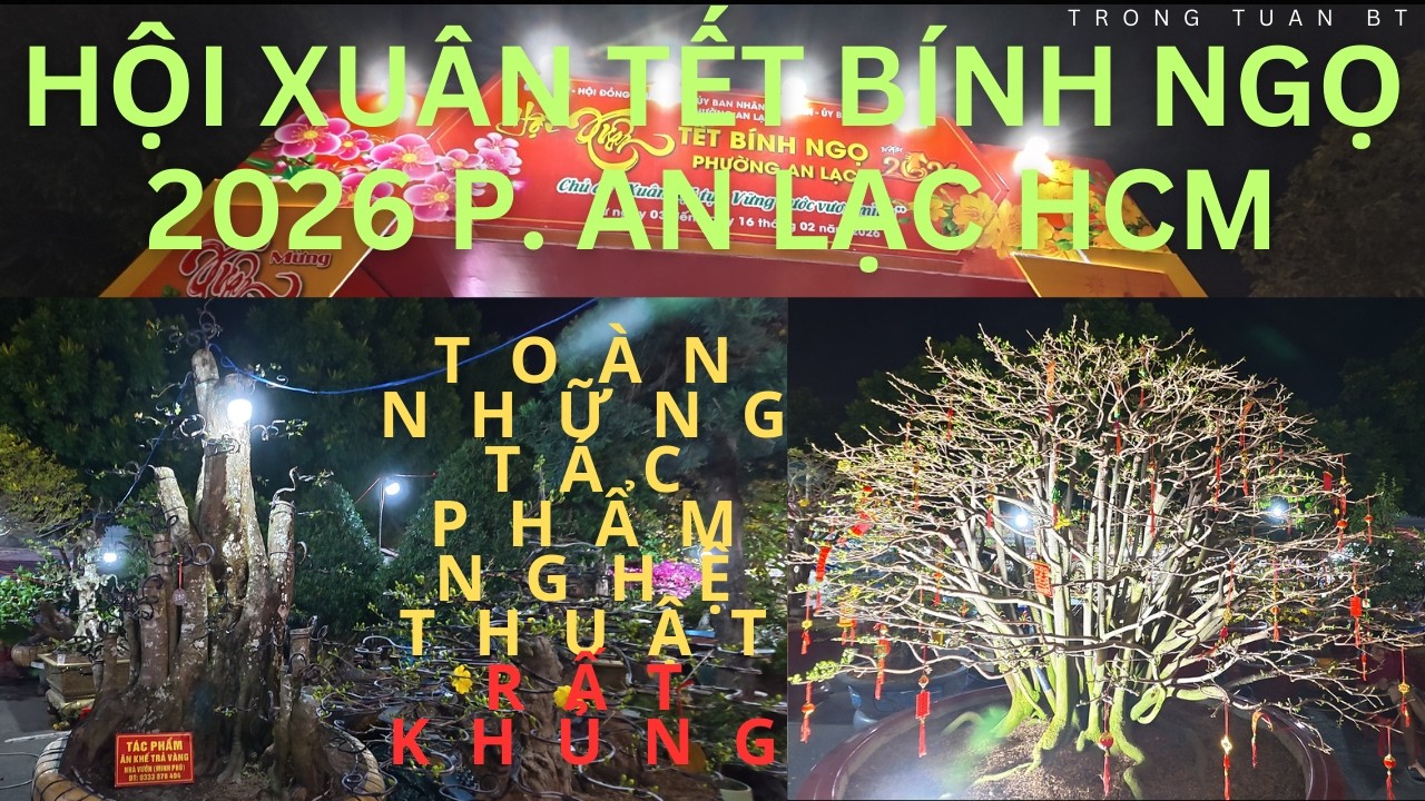 Tập 7. Hội xuân tết Bính Ngọ 2026 P. An Lạc HCM | TRONG TUAN BT