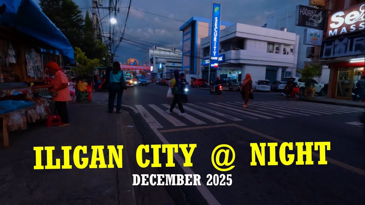ILIGAN CITY | REAL STREET EXPERIENCE AT NIGHT