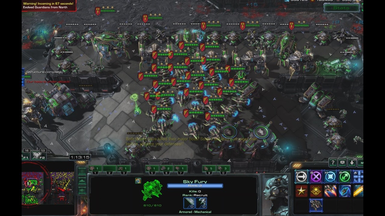 ♾️Zerg Wars | Mengsk Coop Solo HARD no offensive upgrades| Defending the Mankind! | #starcraft2
