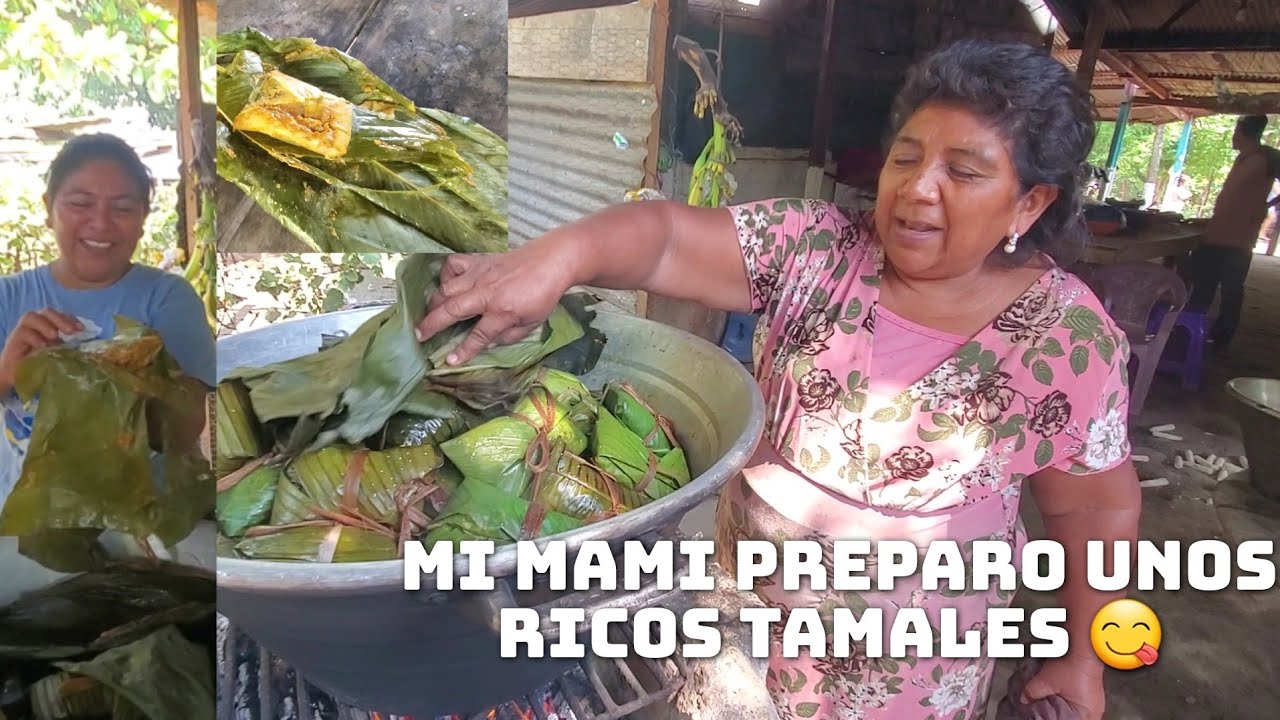 Tamales CON Chipilines Y Pollo 🐔 Están Deliciosos 😋Los Tamales Q Preparo Mi Mami 