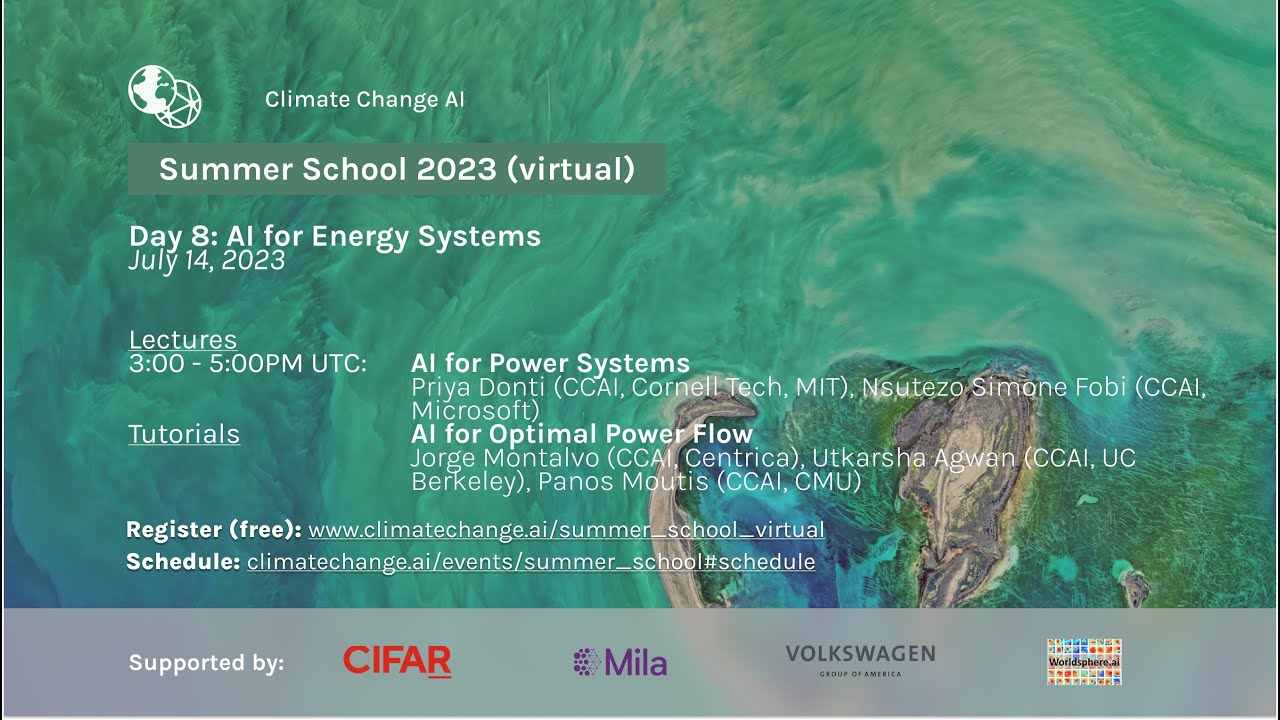 AI for Energy Systems