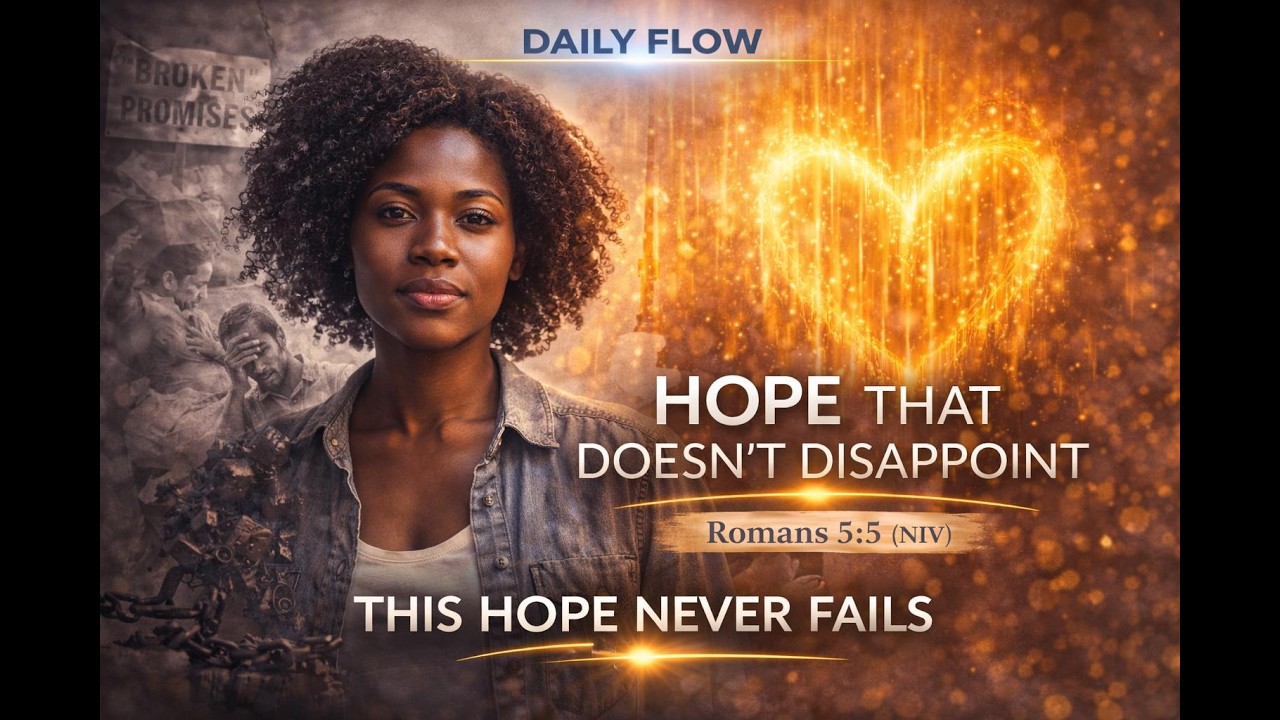 March 6 - Why This Kind of Hope Never Lets You Down (Romans 5:5 Explained)