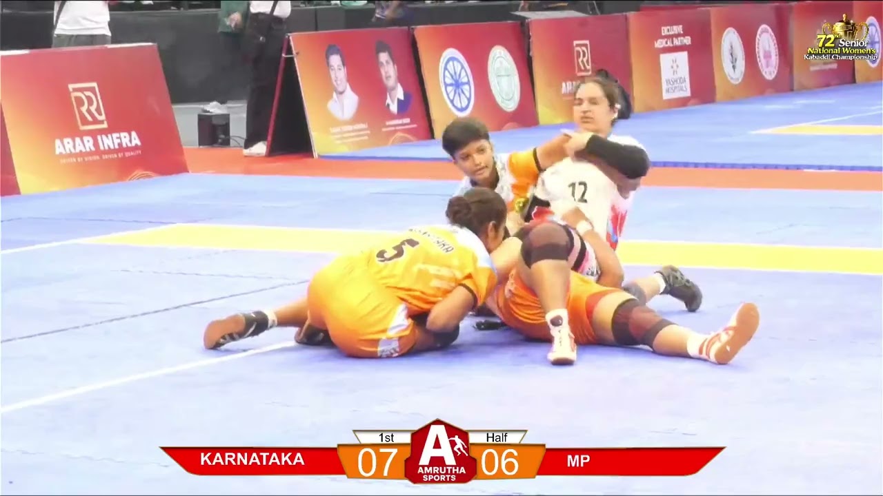 Madhya Pradesh vs Karnataka Full Match | 72nd Senior National Women’s Kabaddi Championship 2026 