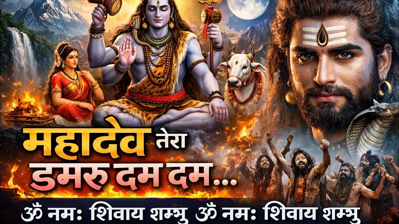 भोले भोले महादेवा | डमरू वाला शिवजी | ॐ नमः शिवाय शम्भु | Latest Shiv Bhajan 2026 | Mahadev Bhakti 