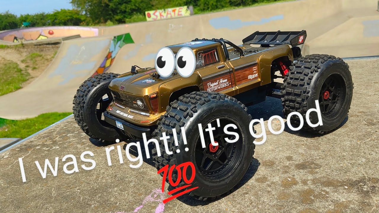 Arrma OUTCAST 4S BASHING 👀🔥😁 #arrmabashing #arrmaoutcast #arrma SKATE PARK ULTIMATE TEST JUMPS 💪😎🔥👀👍