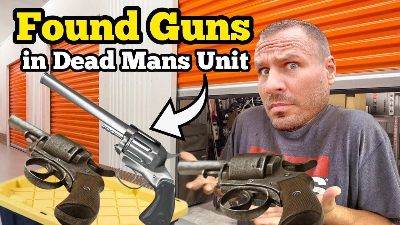 FOUND GUNS in DEAD MANS STORAGE UNIT