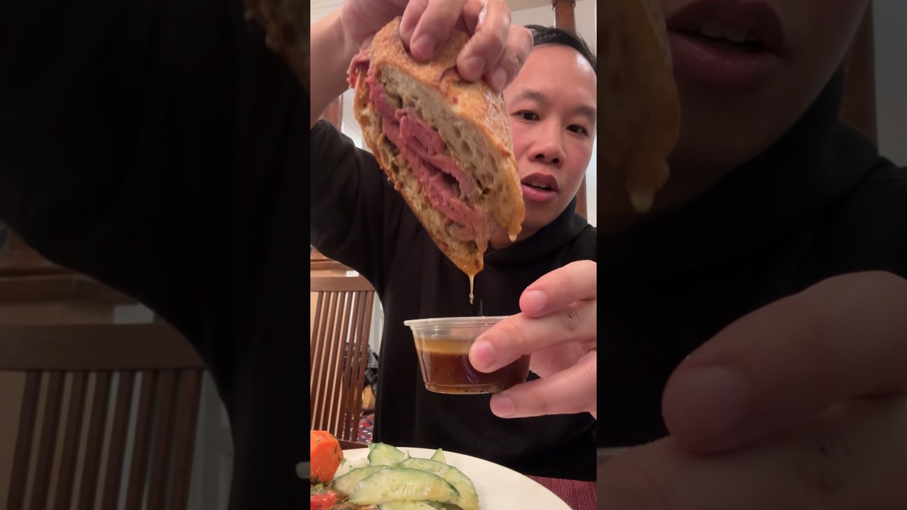 Epic Sandwiches at a Private Dinner Party Hosted By @MukbangMaxwell & Bear Steak Sanwiches