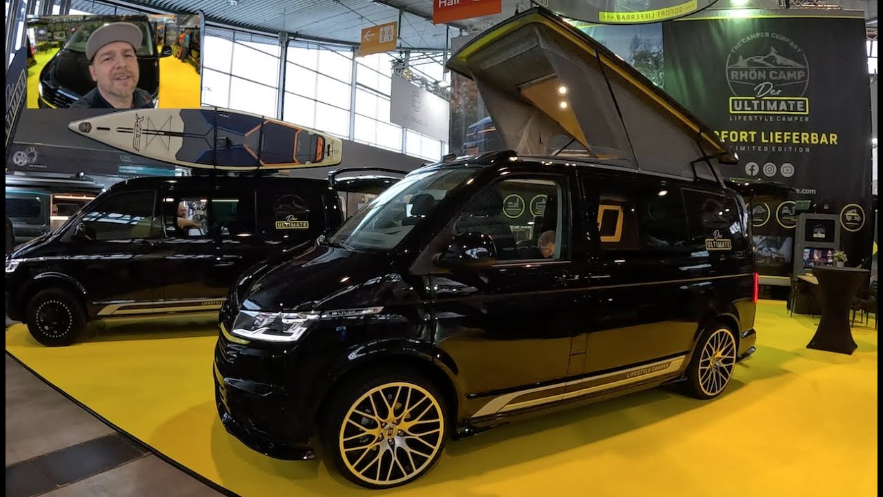 Ultimate Rhön Camp VW T6 RV Lifestyle Camper Van Volkswagen T6.1 Bulli walkaround + interior V0904