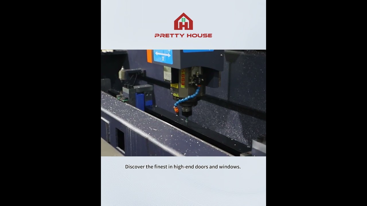 Customized doors and windows for American customers #prettyhouse #doorsandwindows